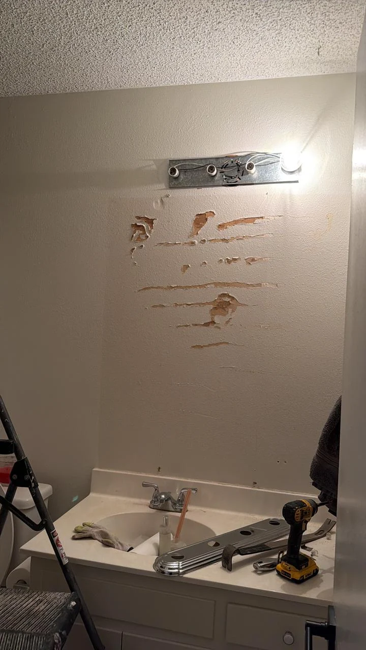 Minor bathroom remodel, client-supplied project photo 4