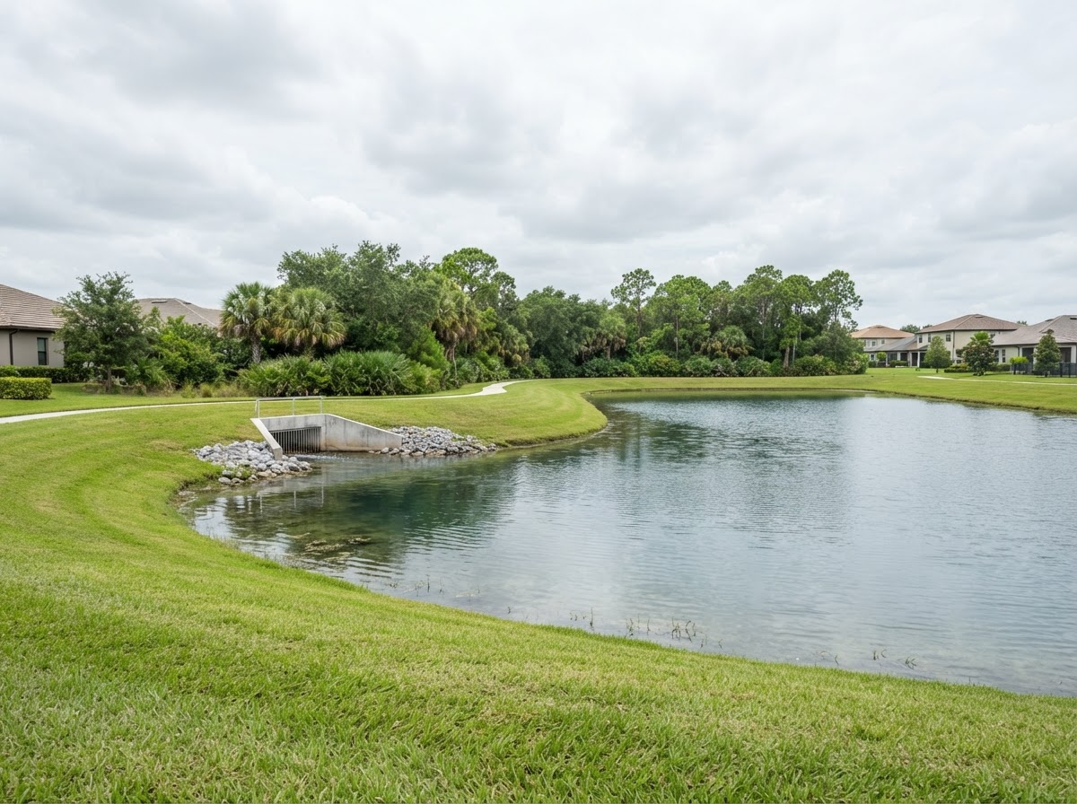 Retention Pond Cleaning