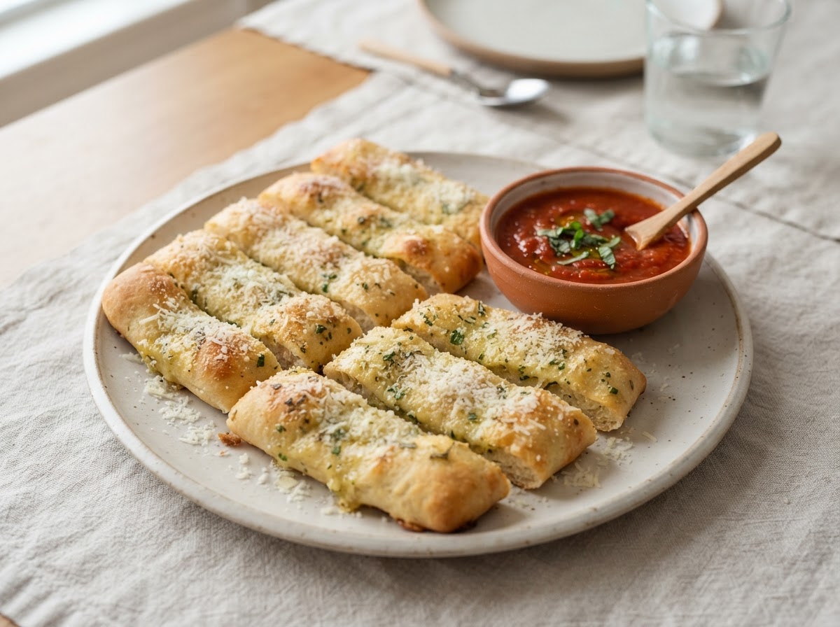 Garlic Parmesan Breadsticks (8 pcs)