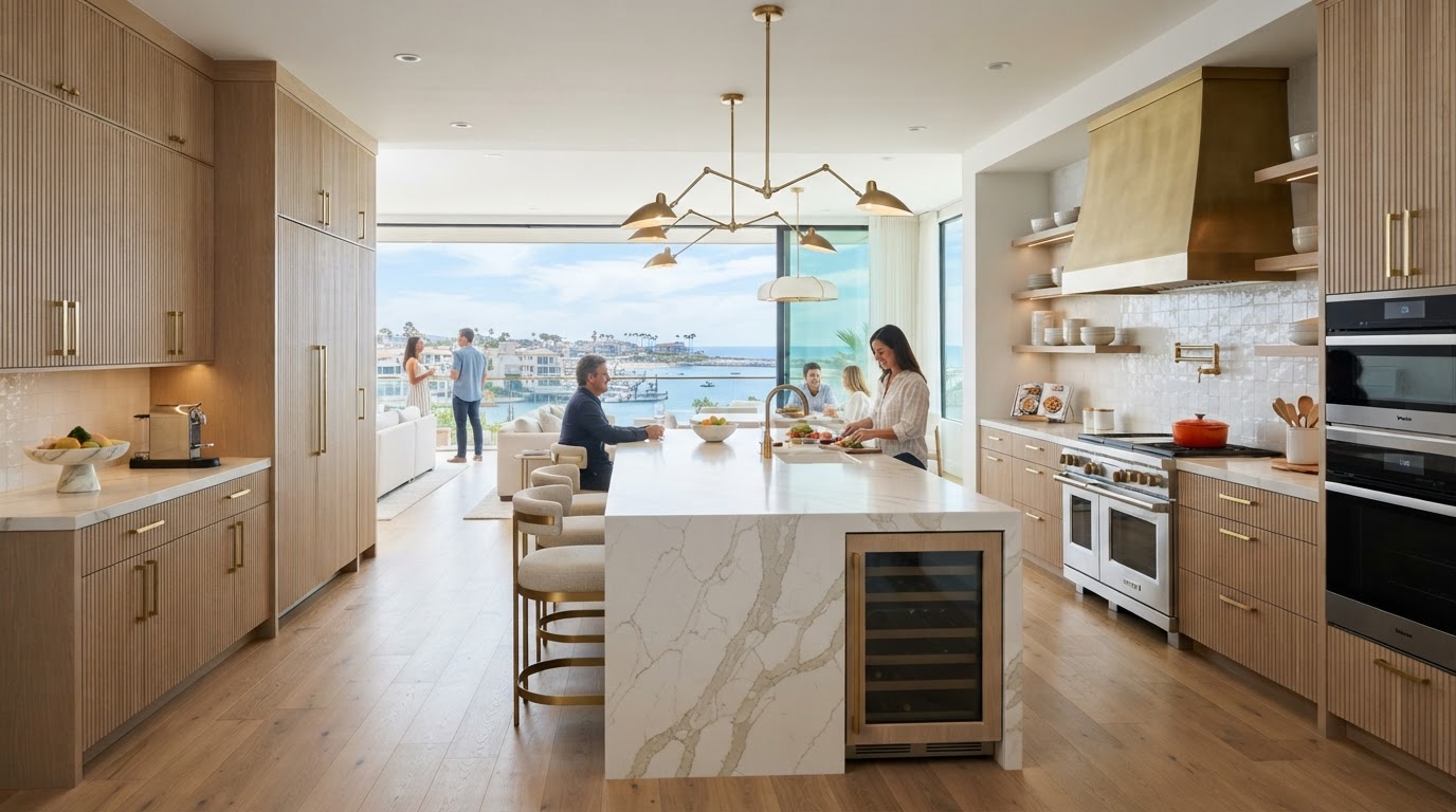 Custom Open-Concept Chef Kitchen