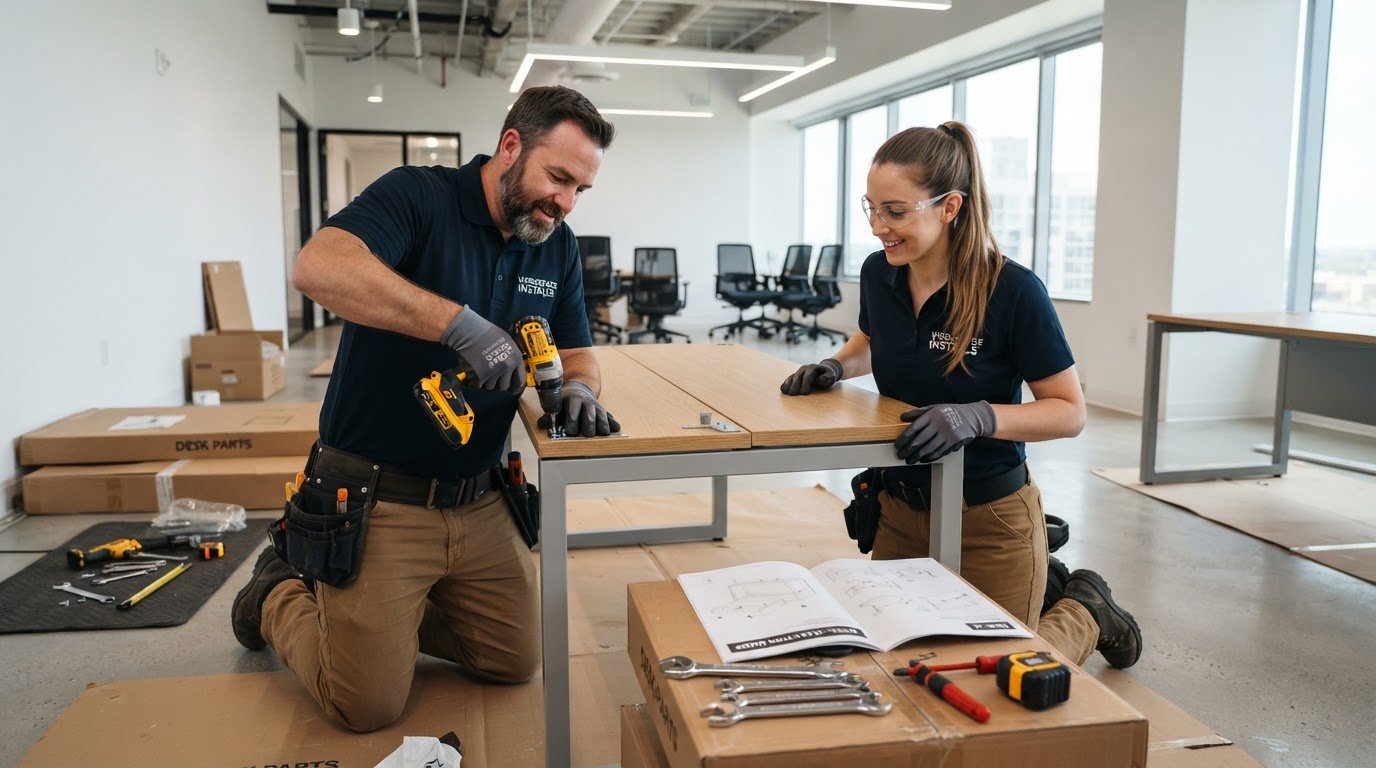 Office Furniture Installation After a Move: Reassembly Best Practices