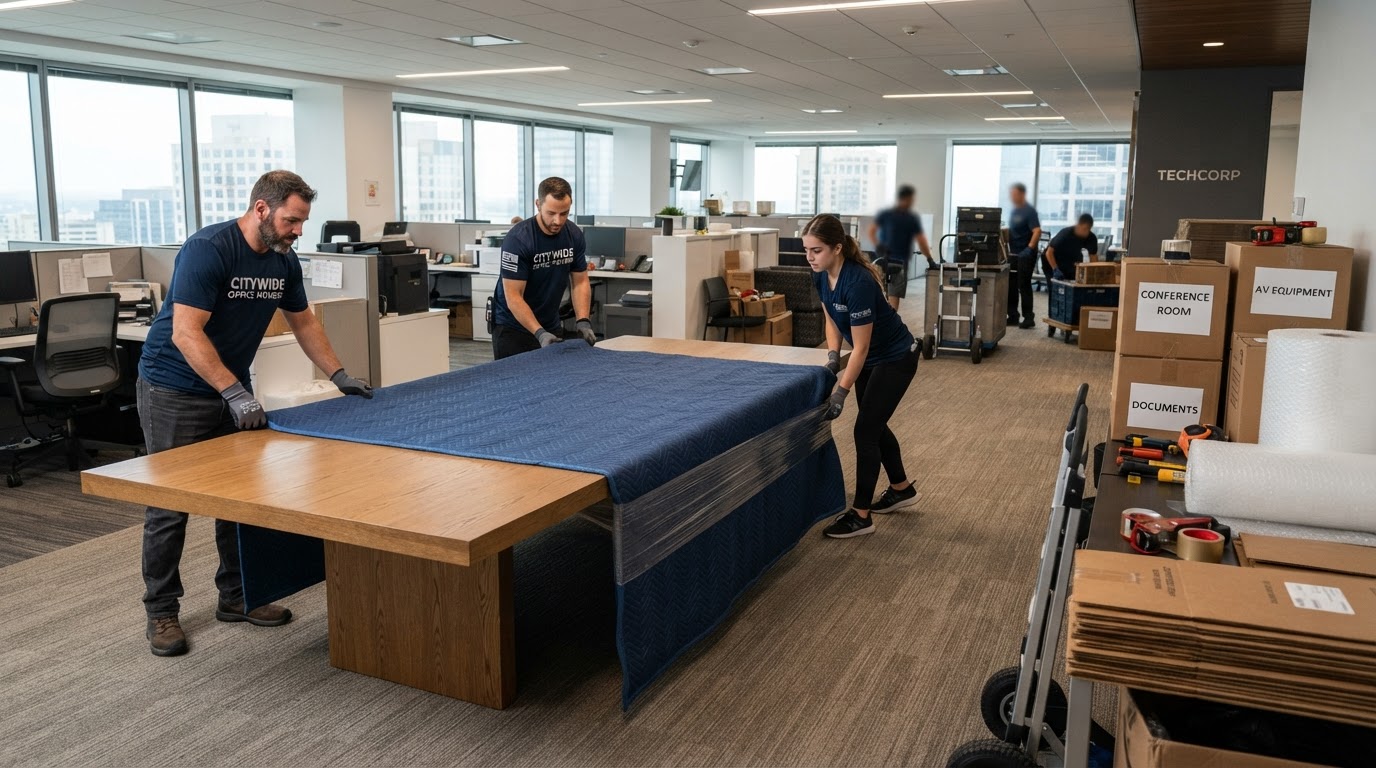 What to Expect from Professional Office Furniture Moving Services