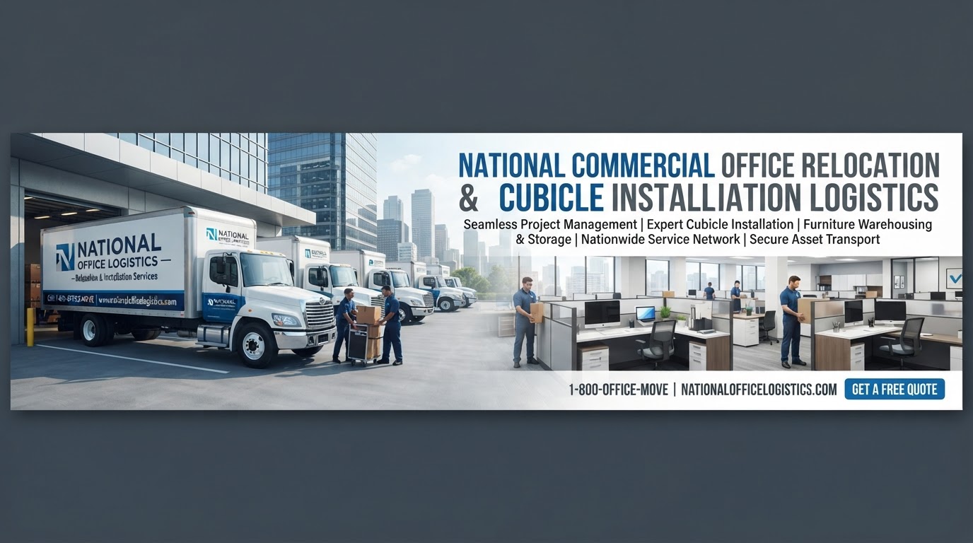 National Commercial Office Relocation Advertisement