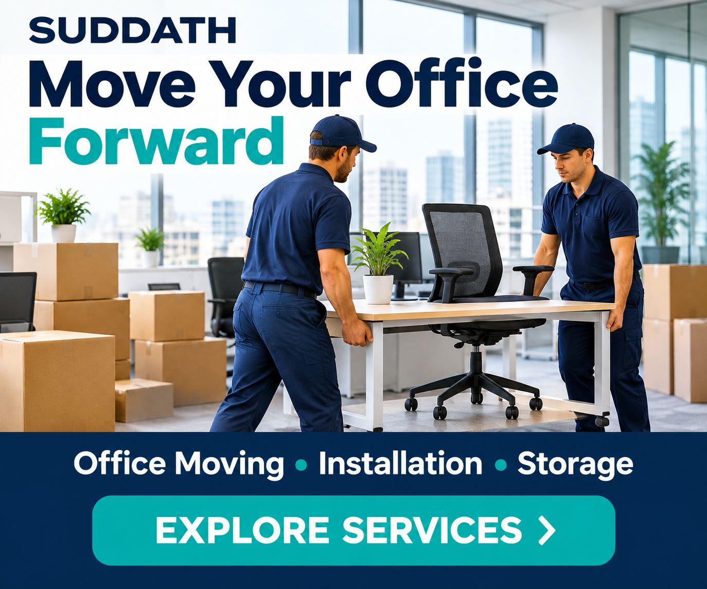 Suddath — Move Your Office Forward. Office Moving, Installation, Storage