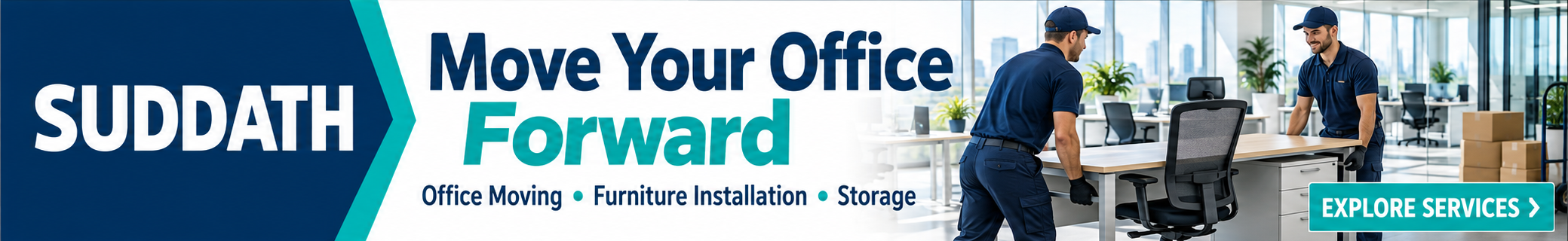 Suddath — Move Your Office Forward. Office Moving, Furniture Installation, Storage