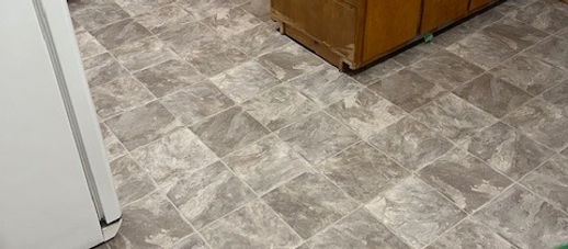 Kitchen floor installation by American Flooring LLC