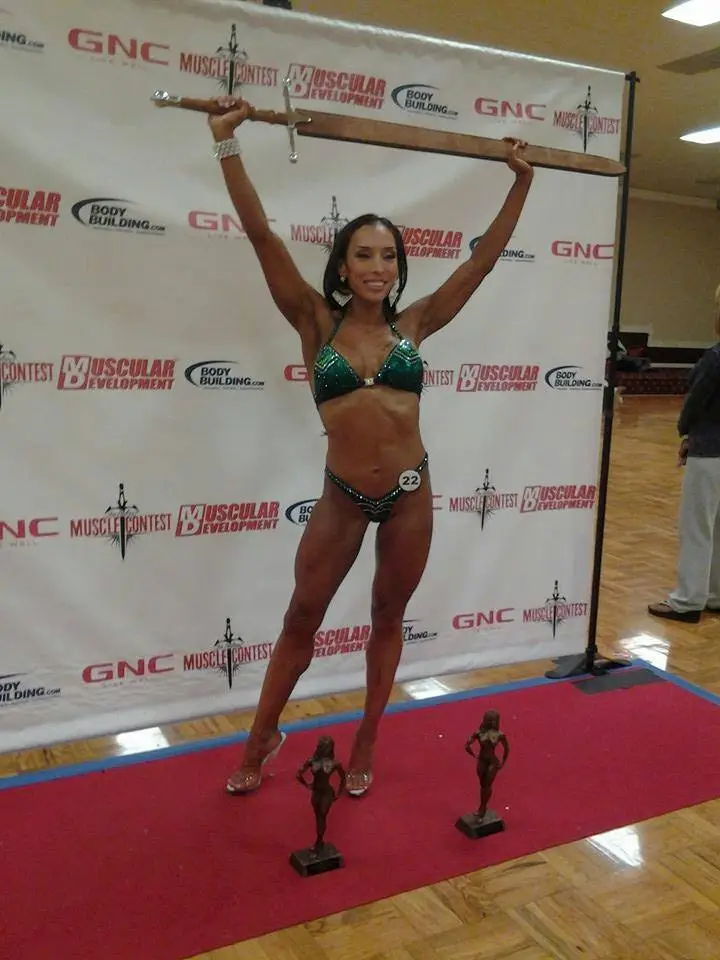 Gracelyn winning 3 trophies