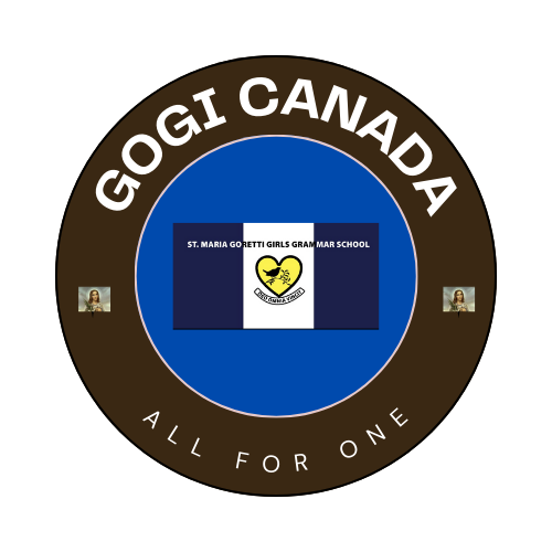 St. Maria Goretti Old Girls International Canada Crest Logo