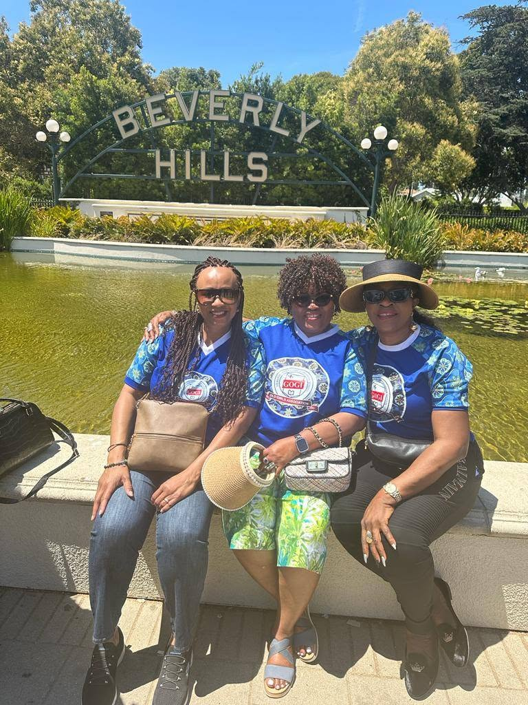 Sisterhood Sunshine by the Fountain