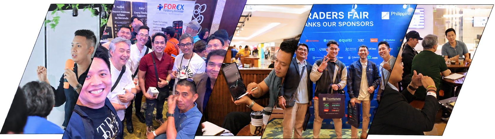 A collage of iPro community gatherings, conversations, and learning activities.