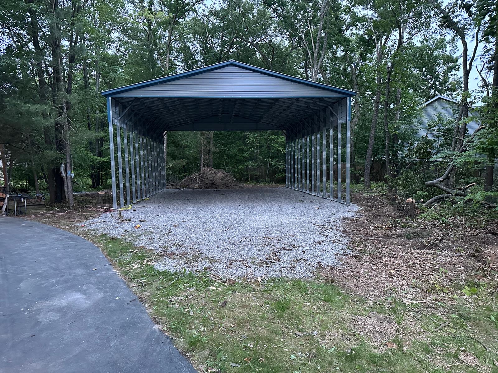 Heavy-Duty Tall RV & Equipment Carport — Carport / RV Cover in Indiana