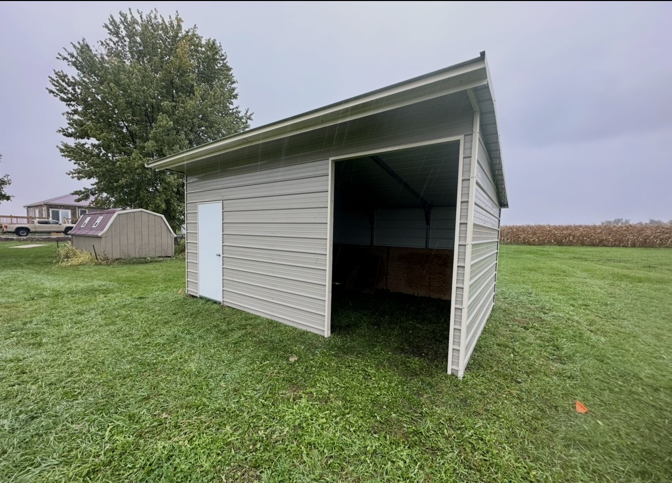 Single-Slope Utility Shelter & Loafing Shed — Agricultural in Indiana