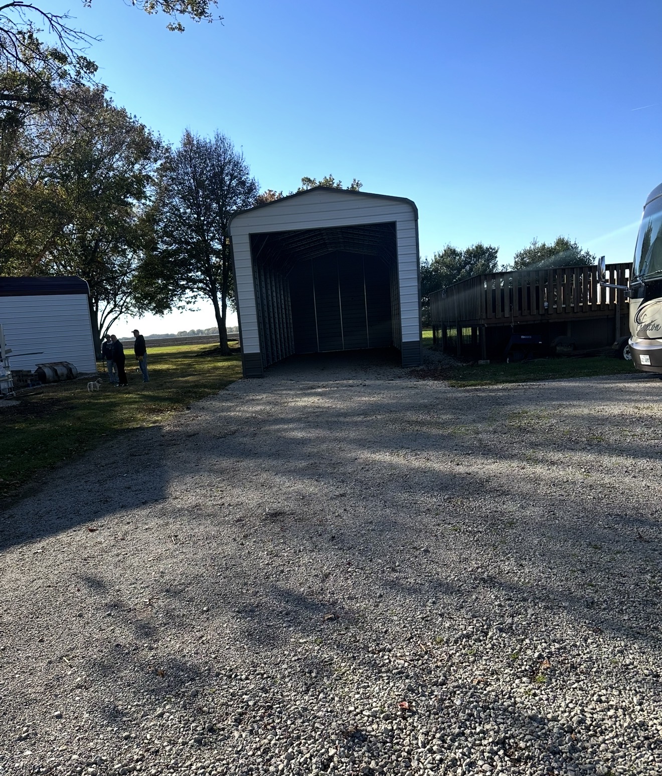 Tall Clearance RV & Motorhome Cover — Carport / RV Cover in Indiana