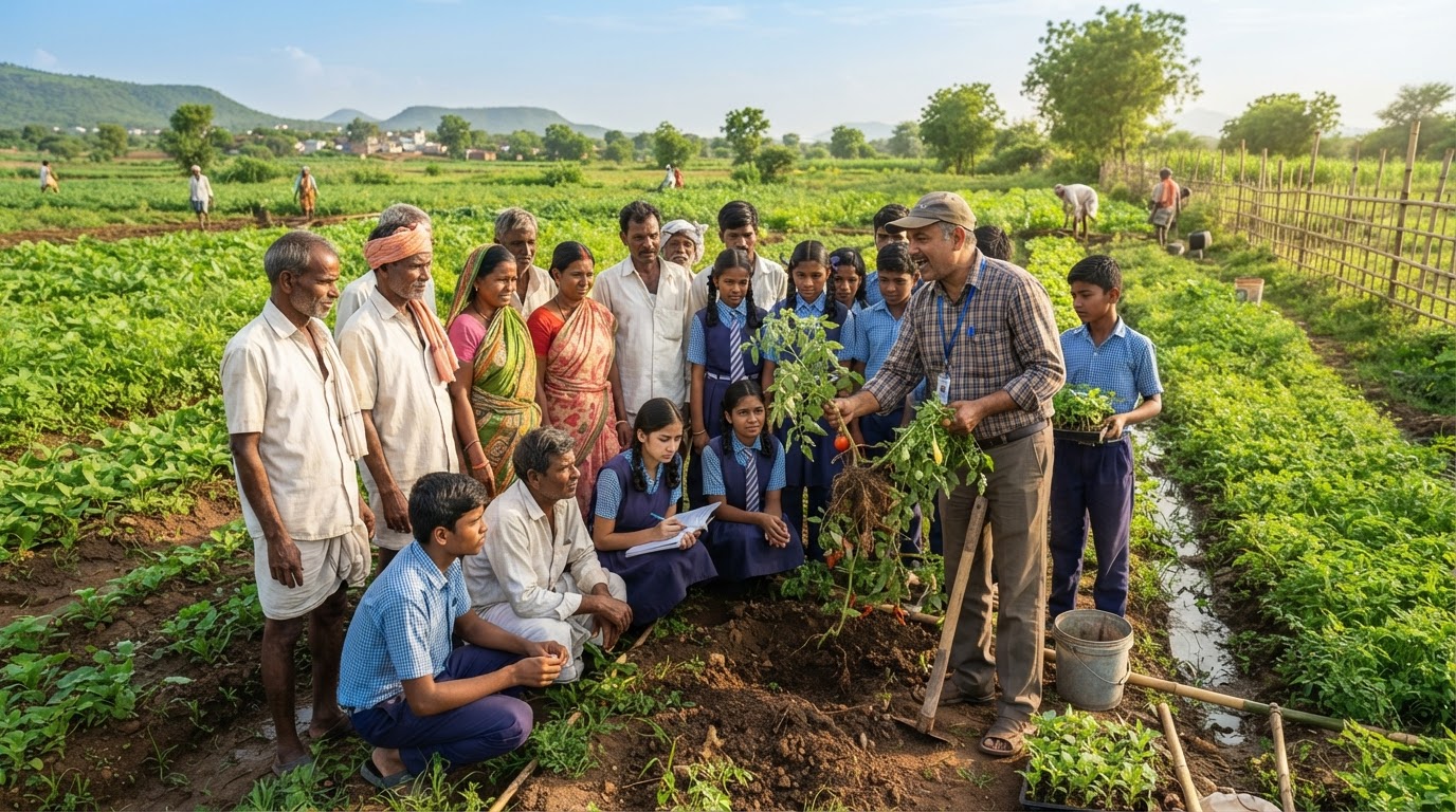 Learn new and innovative farming — hands-on