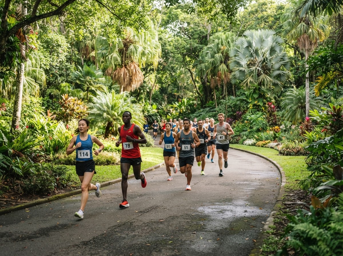 Carrera Corriendo por el Botánico en Culiacán