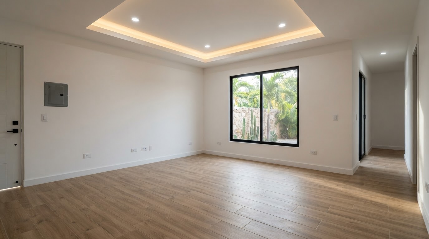 Resultado final: Sala terminada