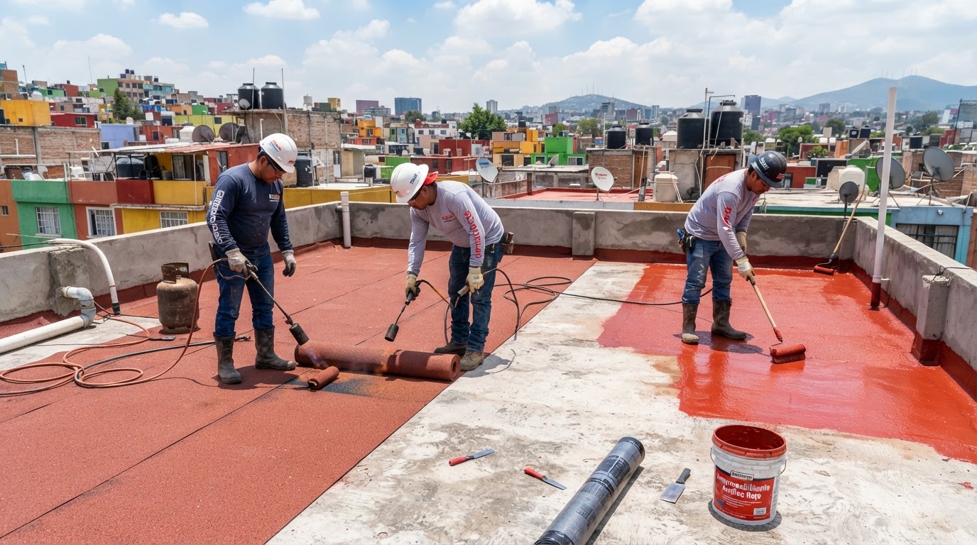 Impermeabilización de azoteas