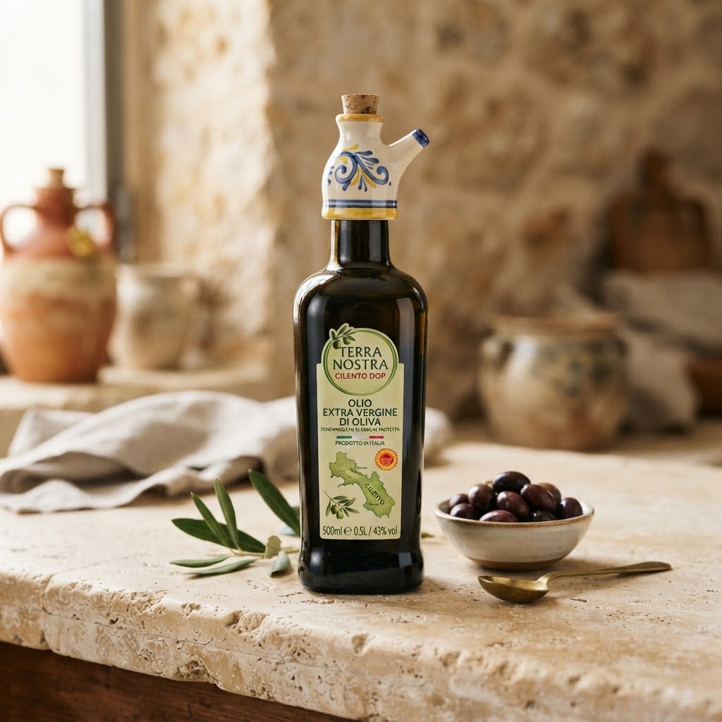 Cilento DOP Extra Virgin Olive Oil 500ml