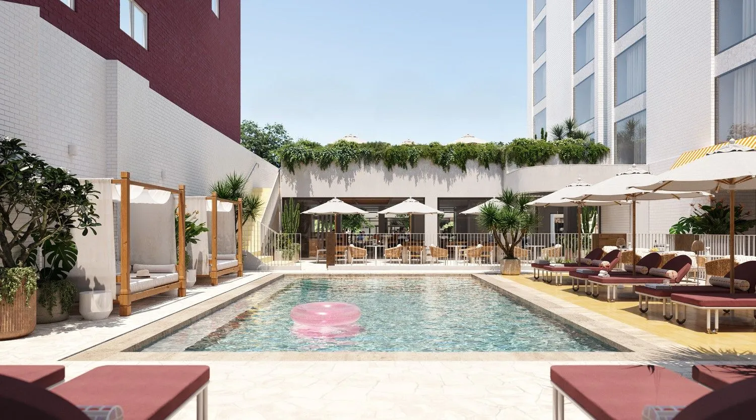 Hyde Perth pool and terrace