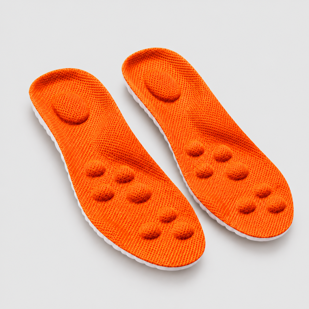 Gåkomfort stötdämpande massagesula - Orange