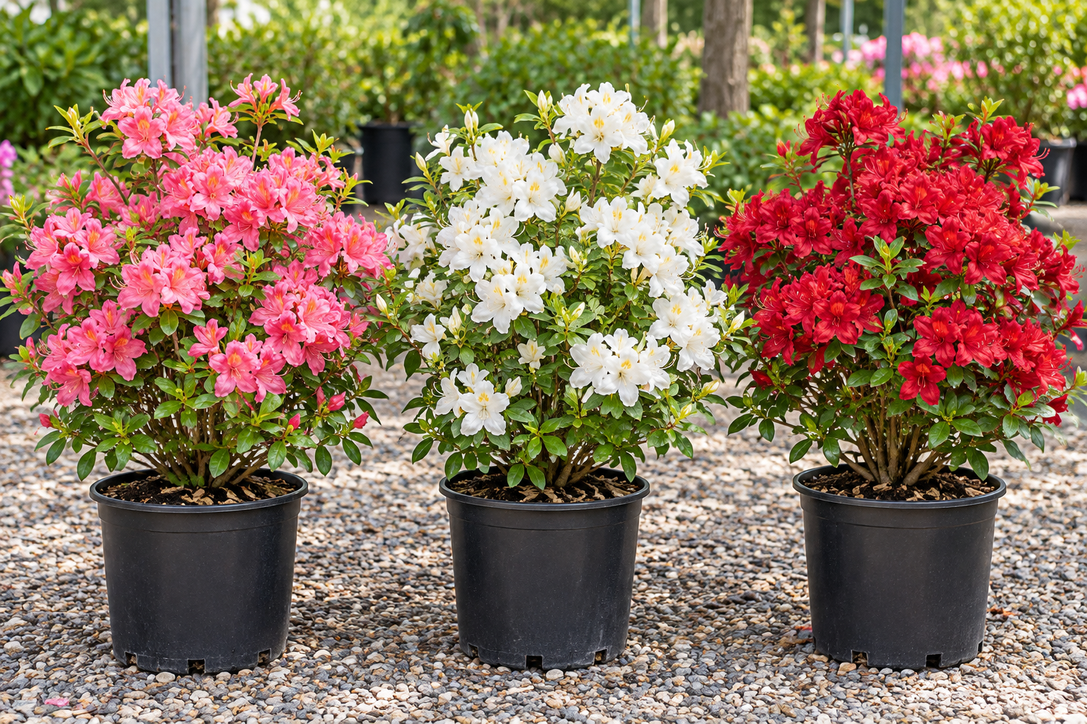 Azalea in bloom