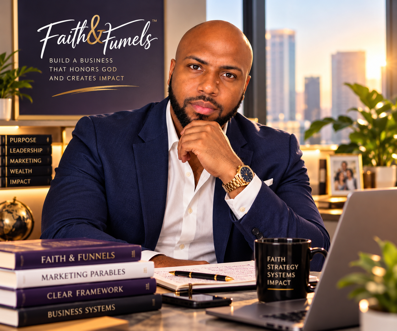 Leland Baptist — Founder of Faith & Funnels