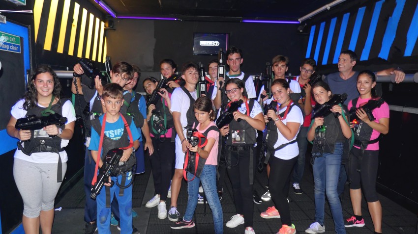 Laser Tag & Team Challenges