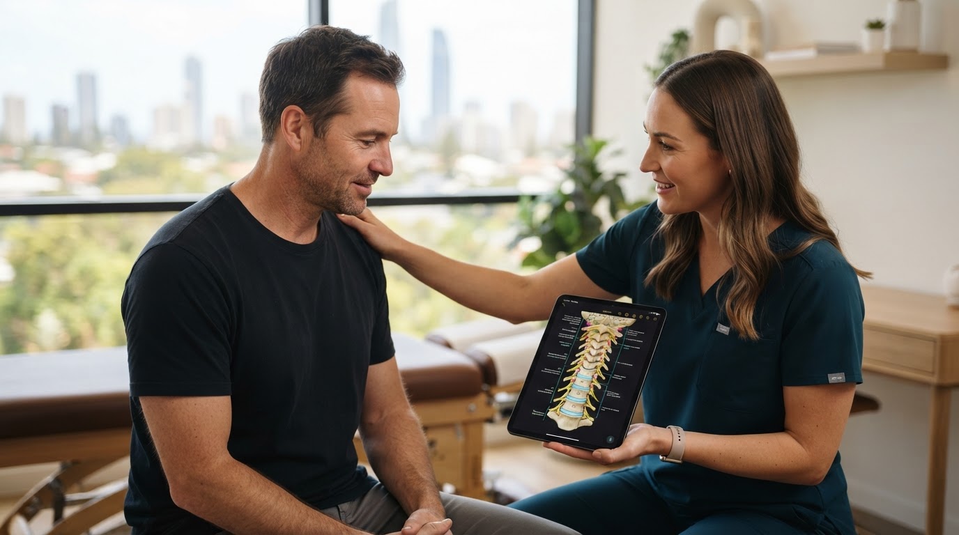 Neck Pain Causes Chiropractor Gold Coast — Surfers Paradise chiropractic care, Gold Coast QLD