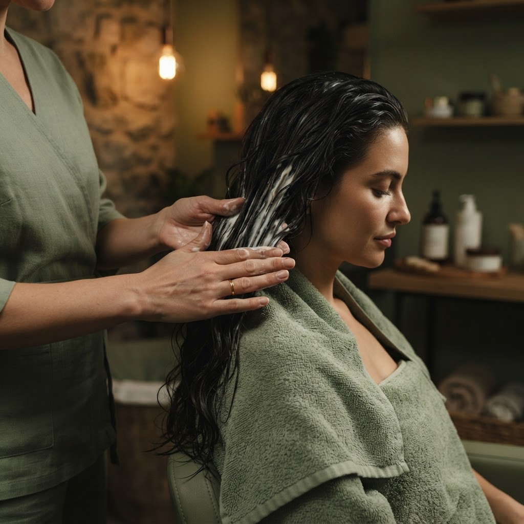 Step 5: Hydrating Hair Mask