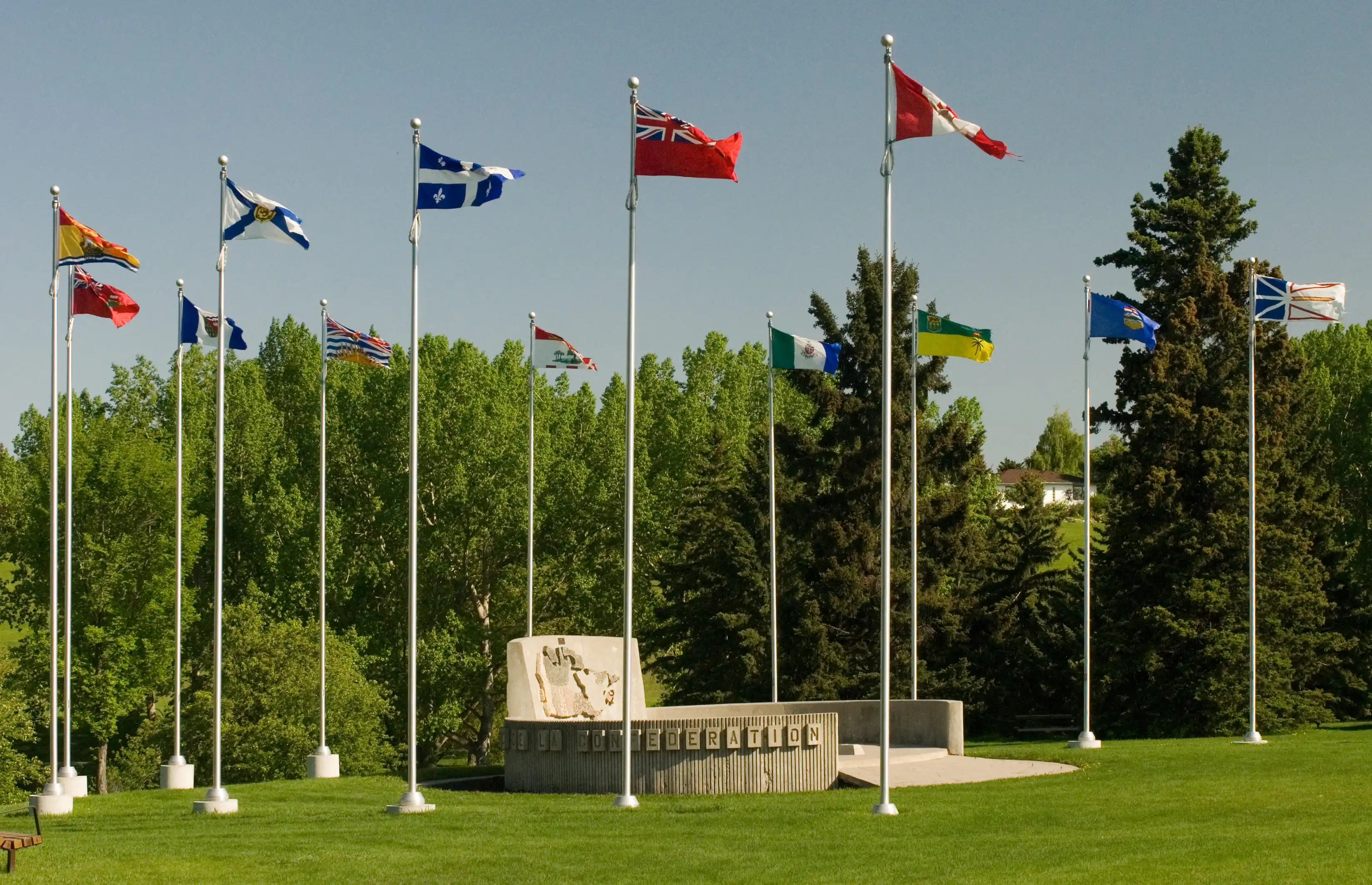 Confederation Park in Mount Pleasant and Capitol Hill, Calgary