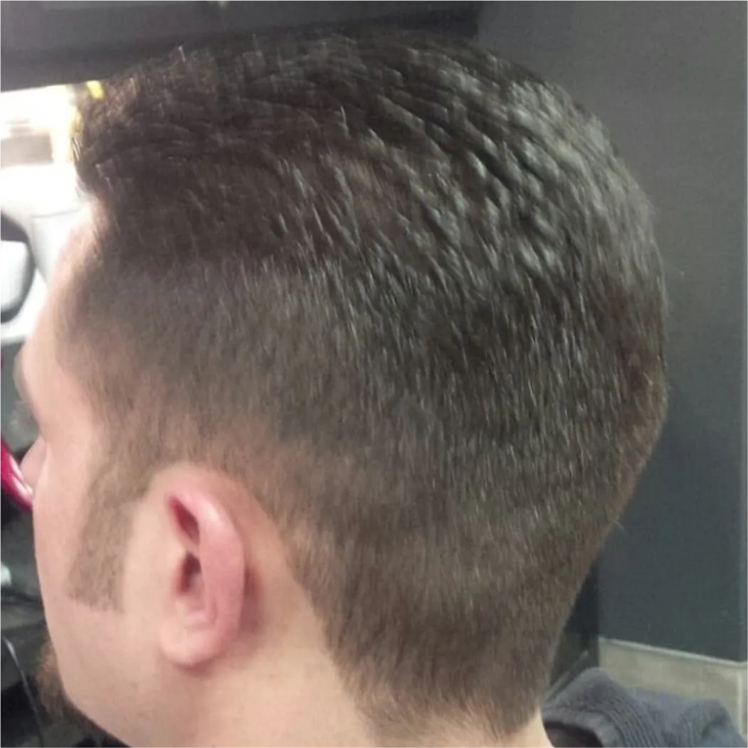 Clean Neck Taper & Scissor Blend by barber at Spartan Baracks in East York Toronto