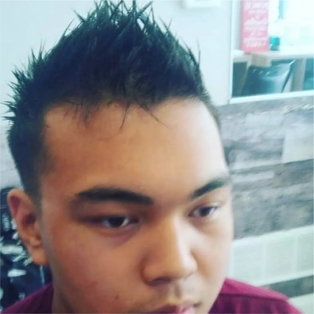 Front Crest Spike & High Taper by barber at Spartan Baracks in East York Toronto