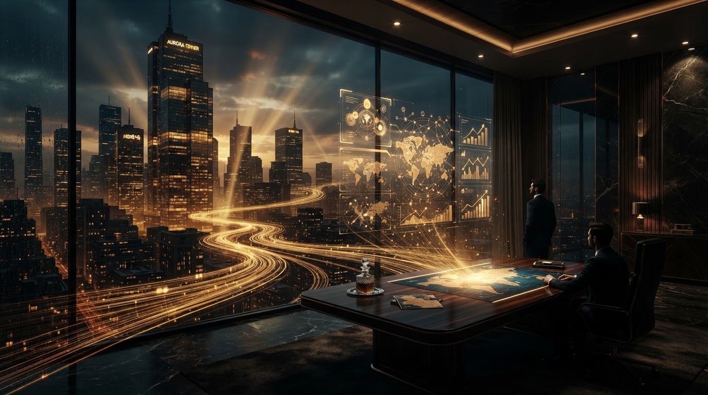 Magnestra B2B growth infrastructure — boardrooms, towers, pipelines and wealth