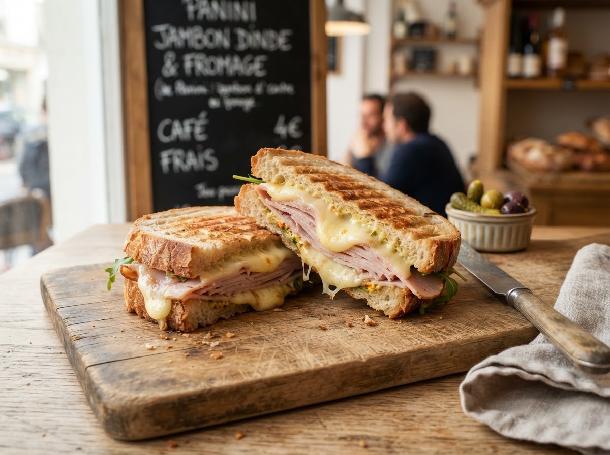 Panini Jambon de Dindre