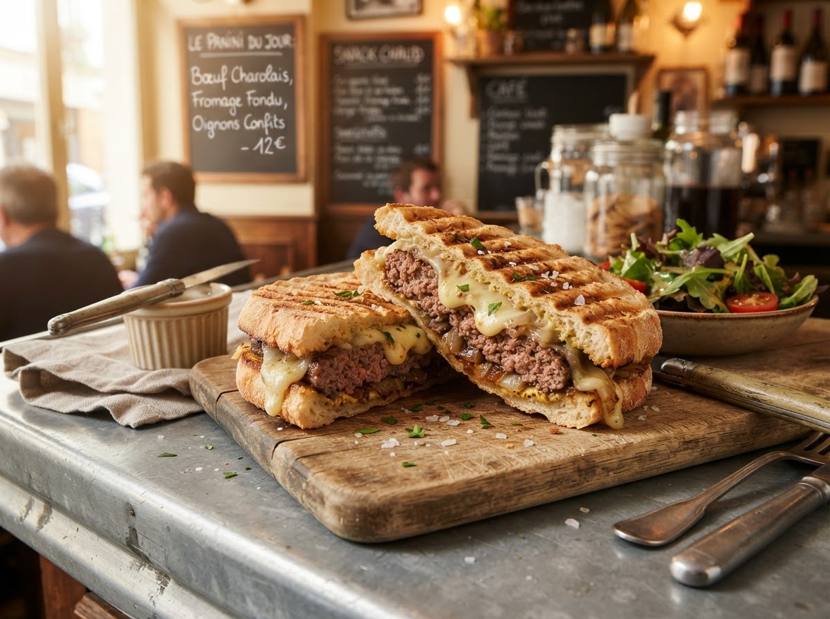 Panini Steak