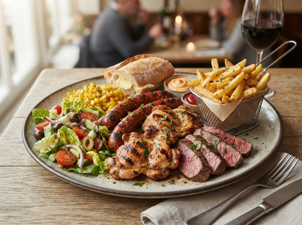 Assiette 3 Viandes au Choix