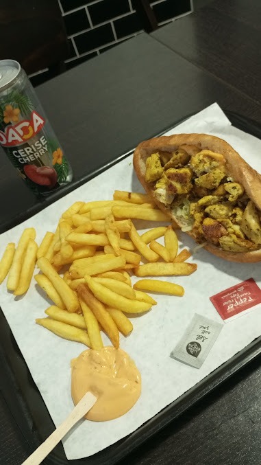 Sandwich et frites