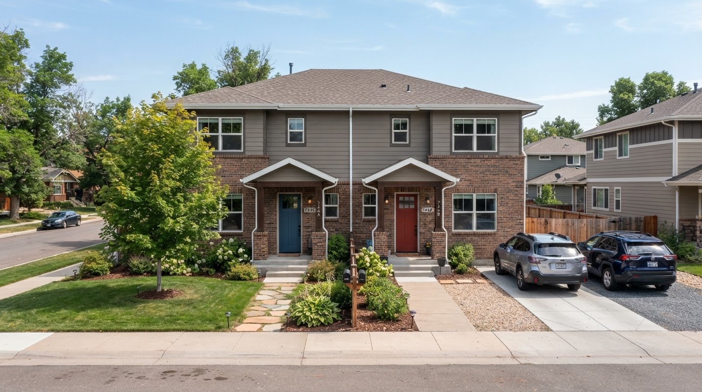 Residential duplex — 1-4 unit investment property