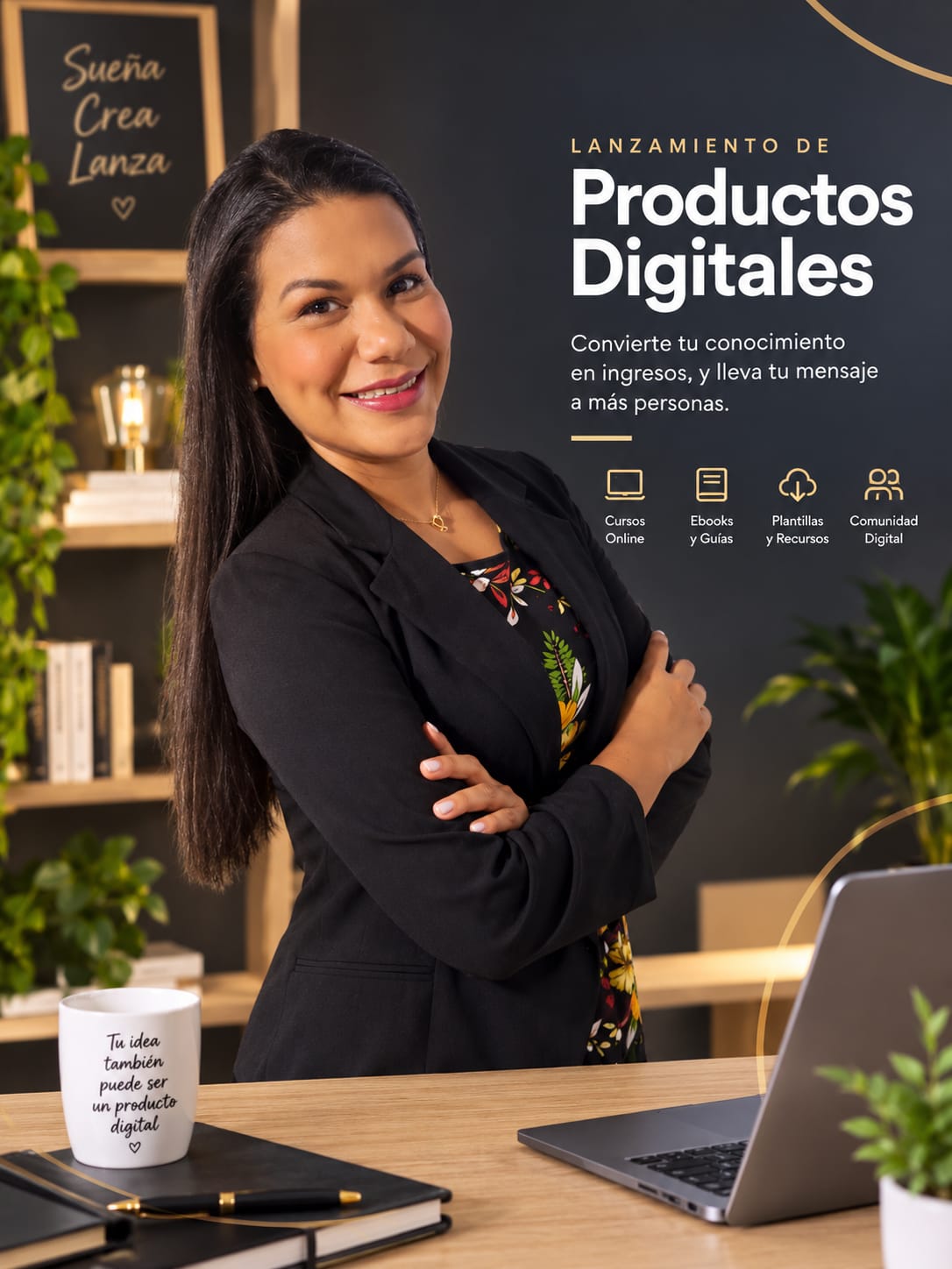 Glorienza Azacon Lanzadora de Productos Digitales