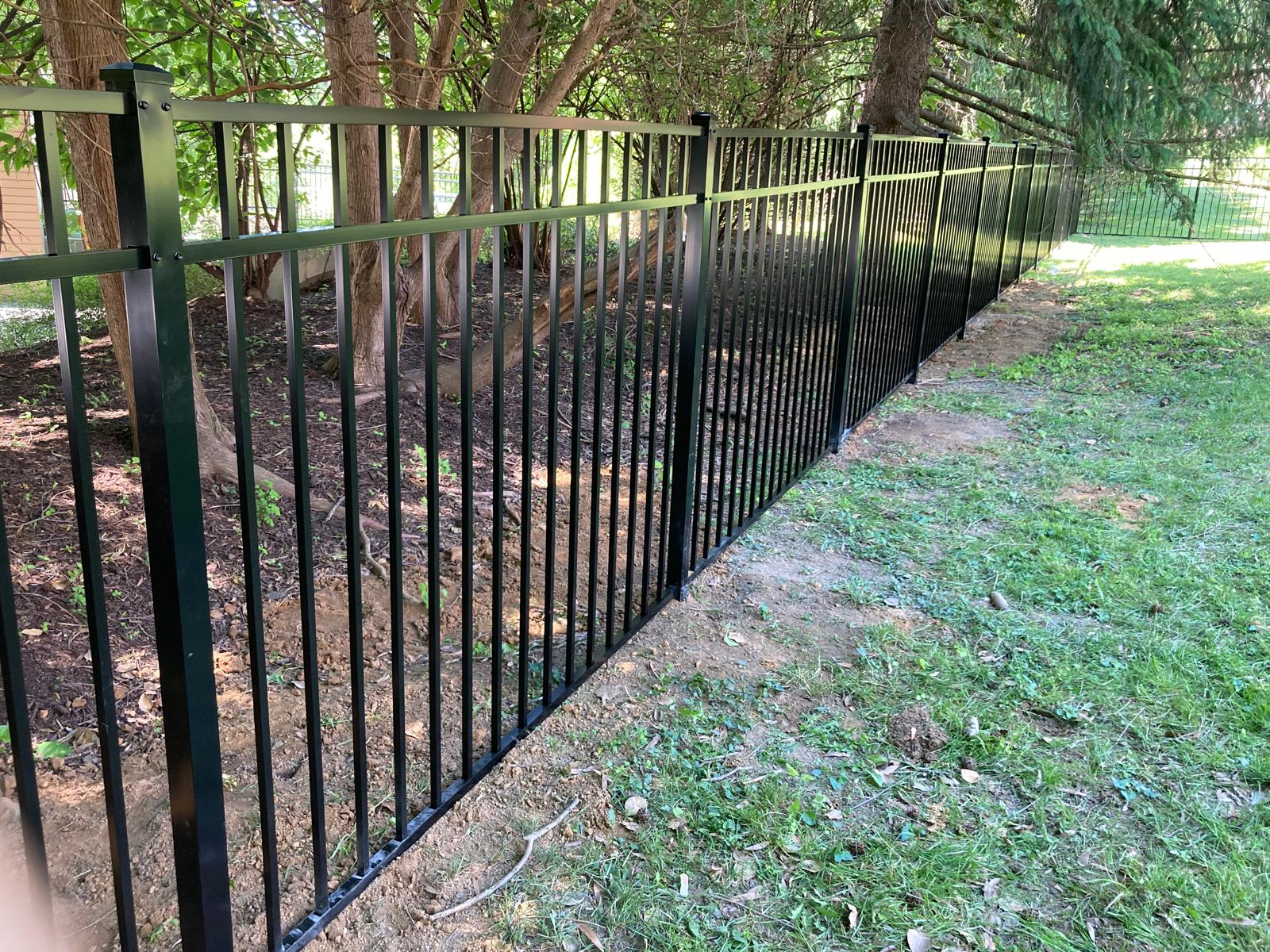 Ornamental Black Aluminum Fence — Fencing by JA Fencing LLC