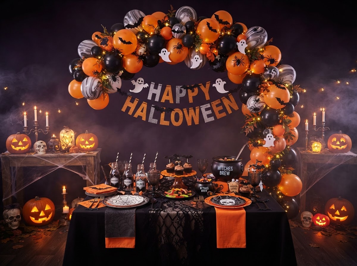 Halloween decorations party