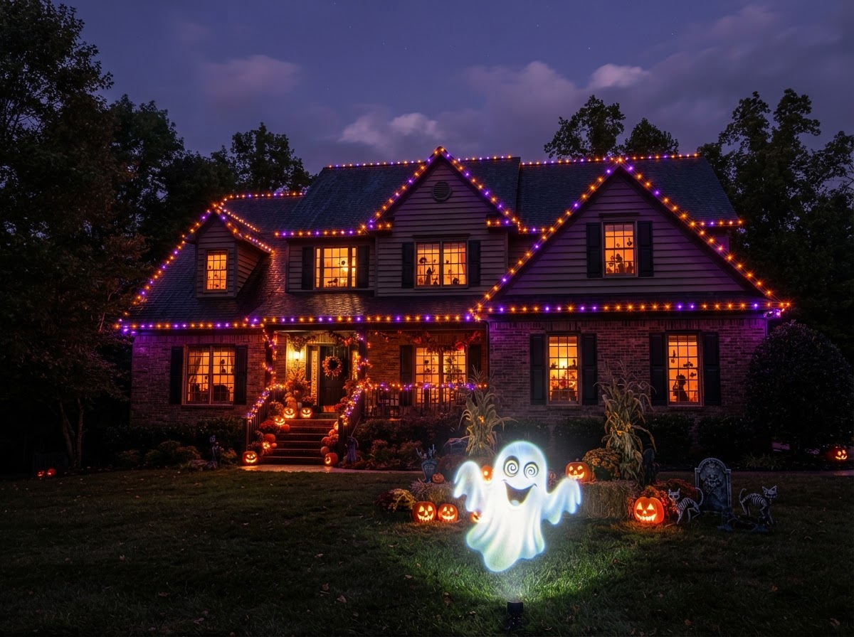 Halloween lights outdoor