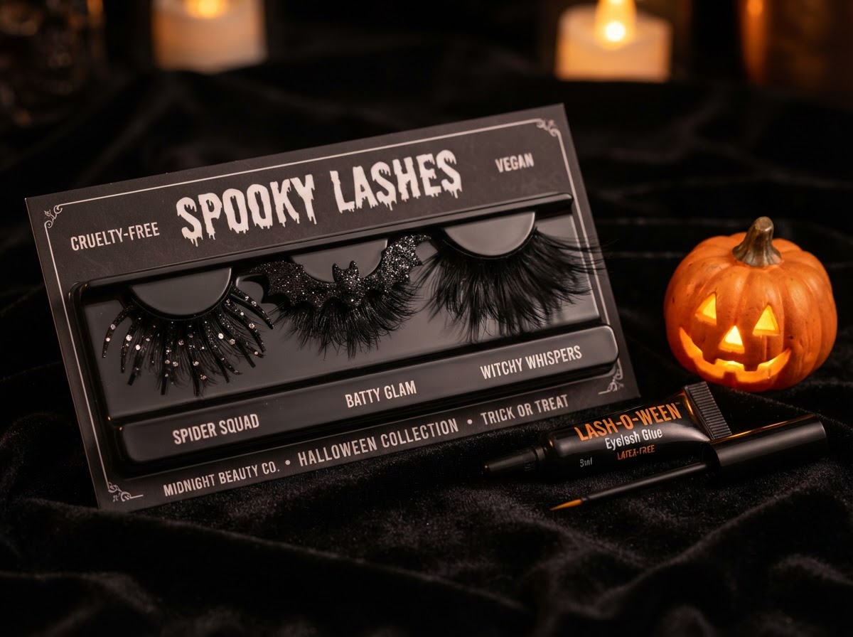 Halloween eyelashes
