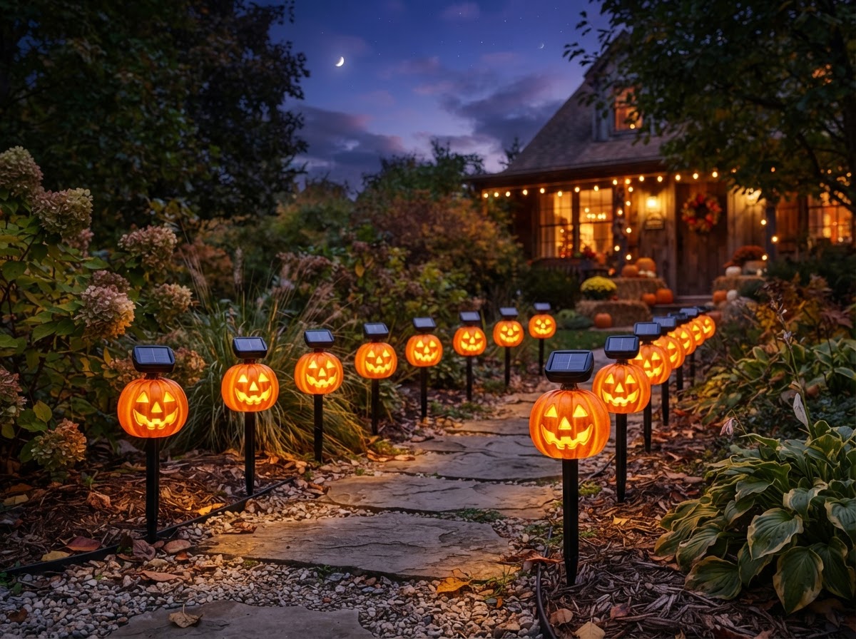Halloween lights solar