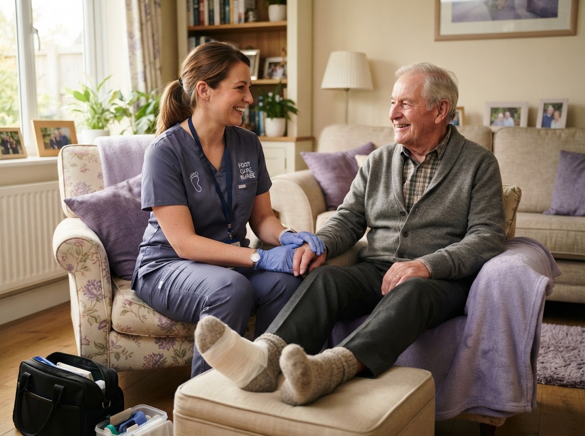 Peace of Mind — Professional care you can trust, in-home mobile foot care from Sole Works, LLC