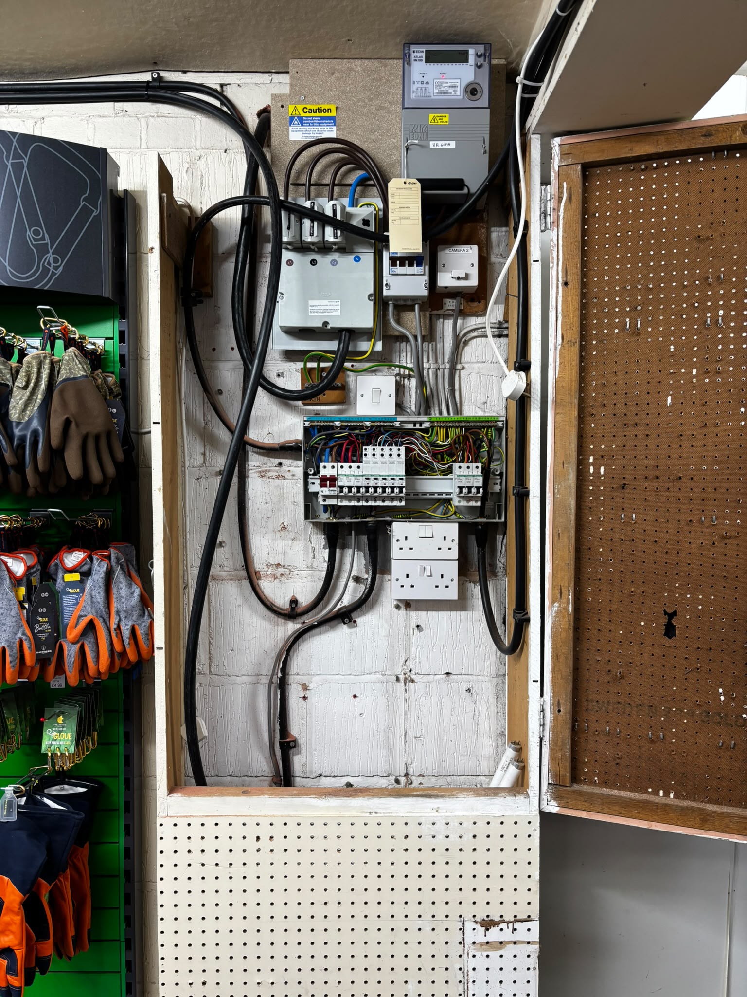 Before consumer unit upgrade