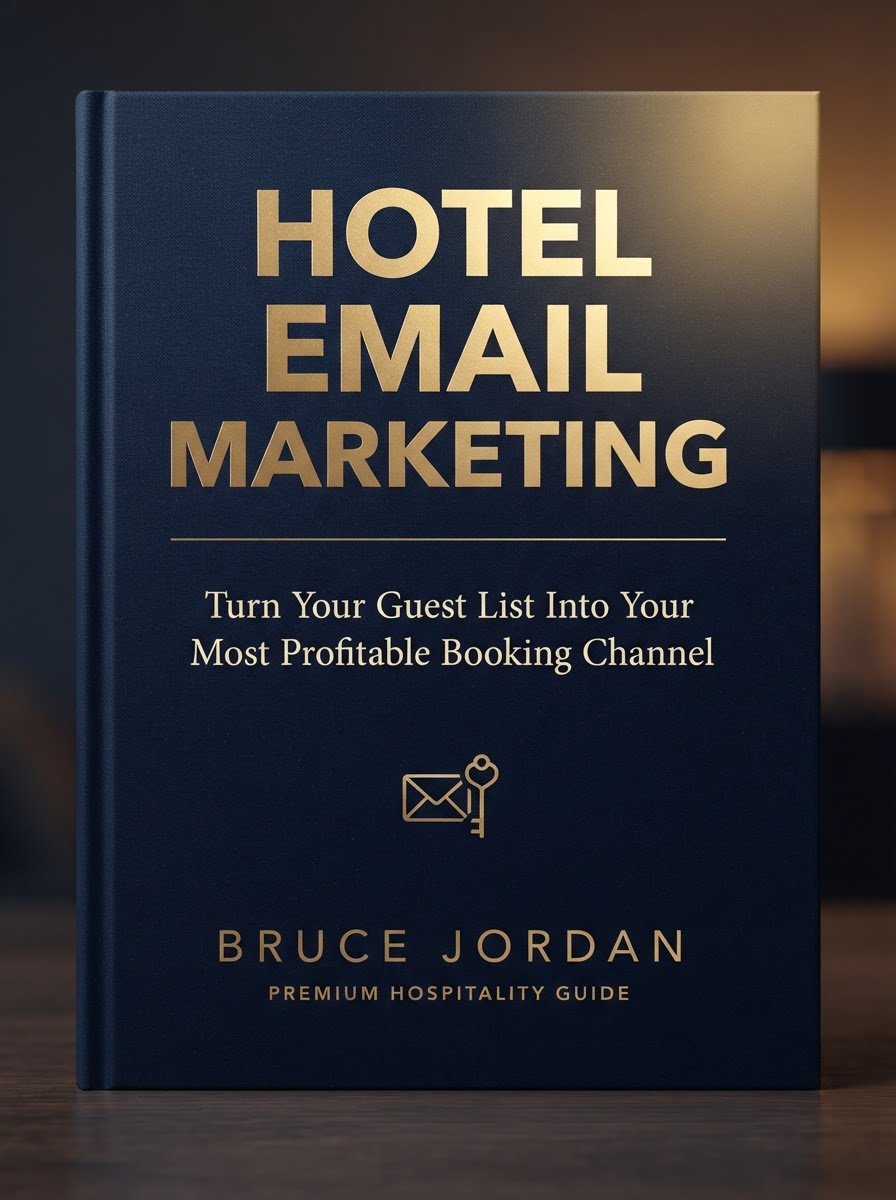 Hotel Email Marketing book cover by Bruce Jordan
