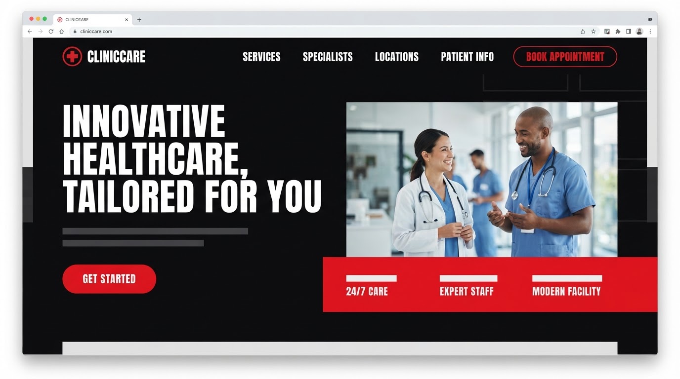 Mesain — Mesain website design (Healthcare)