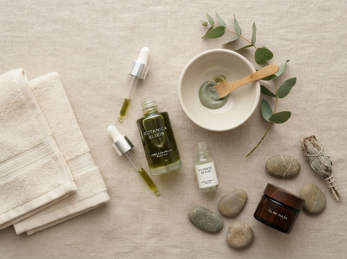 Coin rituel produits et huiles de soin