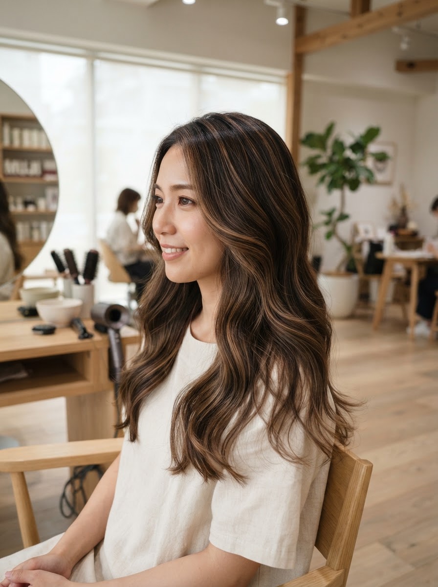 Dimensional Brunette & Natural Layered Wave